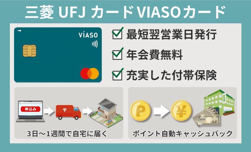 三菱UFJカード VIASOカードの特徴