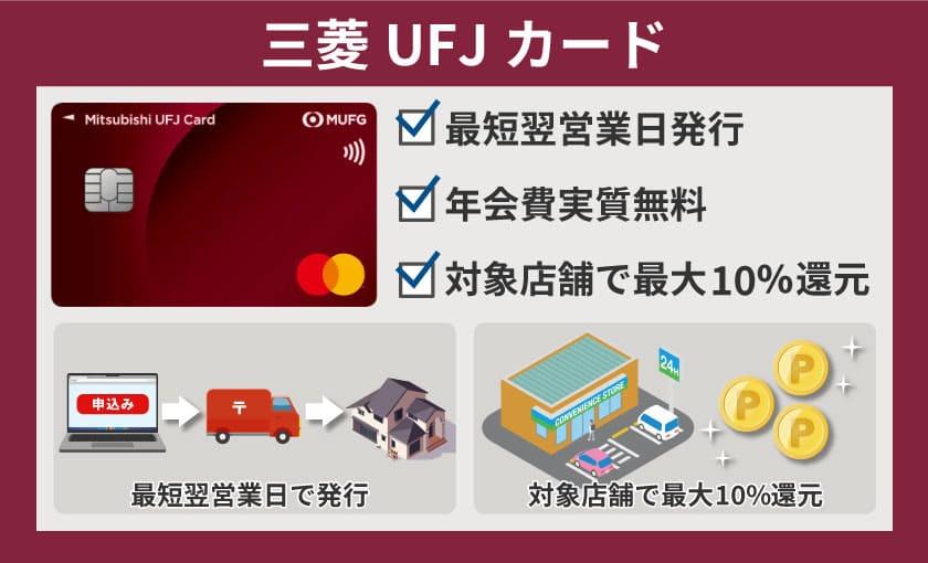三菱UFJカードの特徴